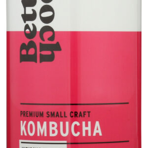 BETTER BOOCH: Hibiscus Healer Kombucha, 16 oz