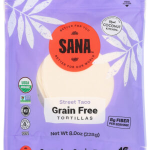 SANA: Street Taco Grain Free Tortillas, 8 oz