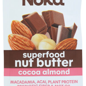 NOKA: Chocolate Almond Nut Butter, 1.15 oz