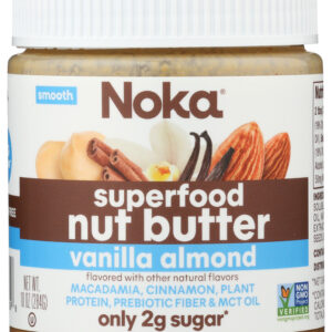NOKA: Vanilla Almond Nut Butter Jar, 10 oz