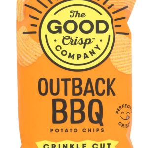 THE GOOD CRISP COMPANY: Crinkle Cut Outback BBQ Chips, 5.5 oz