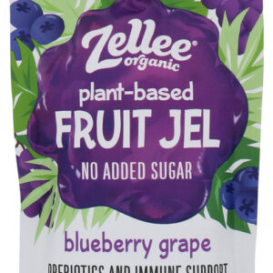 ZELLEE ORGANIC: Blueberry Grape Fruit Jelly, 3.5 oz