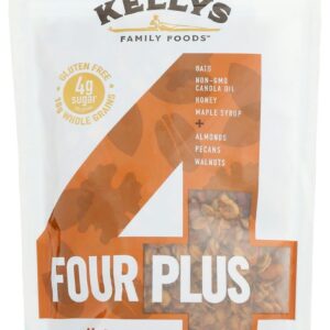 KELLYS FOUR PLUS GRANOLA: Nutty Granola, 12 oz