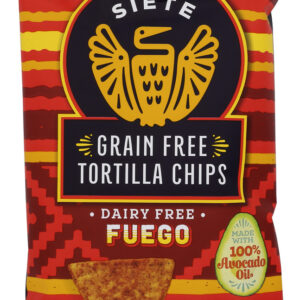 SIETE: Fuego Grain Free Tortilla Chips, 1 oz