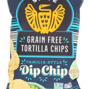SIETE: Dip Chip Grain Free Tortilla Chips, 5 oz