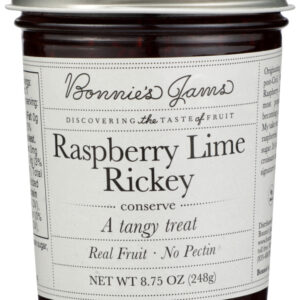 BONNIES JAMS: Jam Rspbry Lime Rickey, 8.75 oz