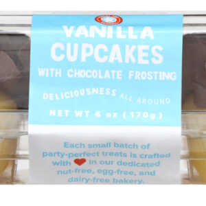 DIVVIES: Mini Cupcake Vanilla Chocolate, 6 oz