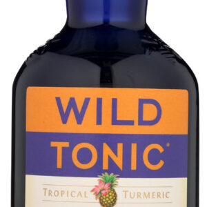 WILD TONIC: Organic Jun-Kombucha Tropical Turmeric, 16 oz