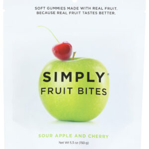 SIMPLYGUM: Bites Frt Sour Appl Chry, 5.3 OZ