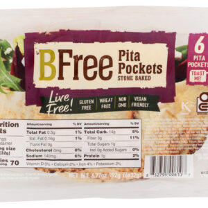 BFREE: Pocket Pita, 6.77 oz