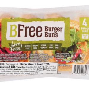 BFREE: Hamburger Buns, 9.87 oz