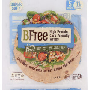 BFREE: High Protein Wraps, 4 pc