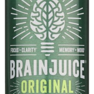BRAINJUICE: Liquid Nutritional Supplement Energy Shot Alternative Original, 2.5 fl oz