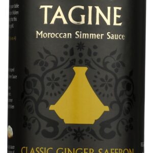 MINA: Tagine Moroccan Classic Saffron Simmer Sauce, 12 oz