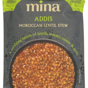 MINA: Stew Lentil Addis, 10 oz