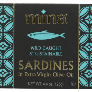 MINA: Sardines In Extra Virgin Olive Oil, 4.4 oz