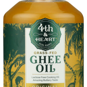 4TH HEART: Ghee Oil Original, 16 fo