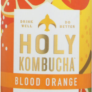 HOLY KOMBUCHA: Blood Orange Probiotic Tea, 16.9 oz