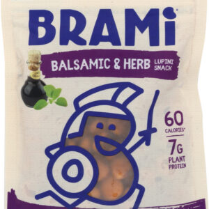 BRAMI LUPINI SNACK: Balsamic and Herb, 5.3 oz