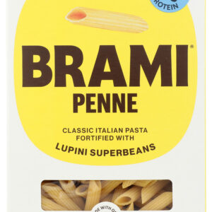 BRAMI LUPINI SNACK: Pasta Semolina Lpini Pnne, 8 OZ