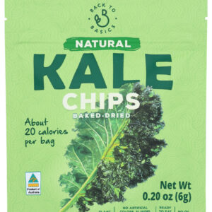 BACK TO BASICS: Chips Kale Natural, 0.21 oz