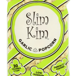SLIM KIM: Garlic Popcorn, 6 oz