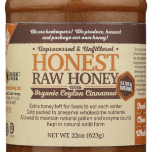 DESERT CREEK HONEY LLC: Honest Raw Honey, 22 fo
