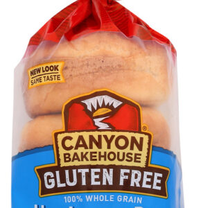 CANYON BAKEHOUSE: Hamburger Buns Gluten Free, 12 oz