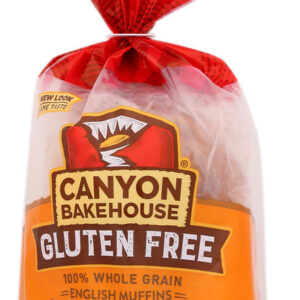 CANYON BAKEHOUSE: Honey Whole Grain English Muffin , 12 oz