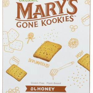 MARYS GONE CRACKERS: Honey Kookies, 5 oz