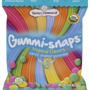 TORIE & HOWARD: Tropical Flavor Gummi-Snaps, 3 oz