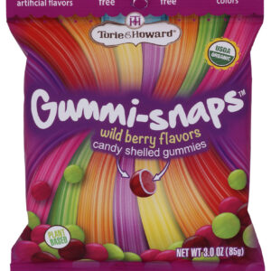 TORIE & HOWARD: Wild Berry Flavor Gummi-Snaps, 3 oz