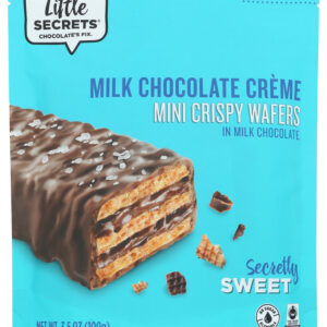 LITTLE SECRETS LLC: Wafer Mlk Choc Sslt, 3.5 oz