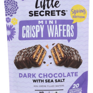 LITTLE SECRETS LLC: Wafer Dk Choc Ssalt Sprng, 7 oz