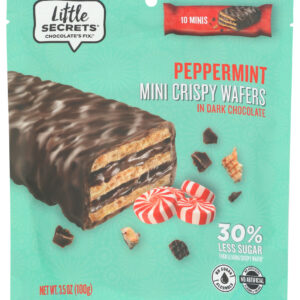LITTLE SECRETS LLC: Wafer Pprmint Drk Choc, 3.5 oz