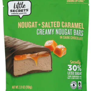 LITTLE SECRETS LLC: Bar Choc Drk Nougat Crml, 3.9 oz