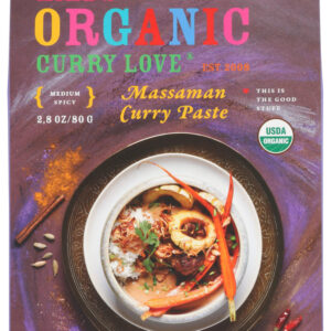 CURRY LOVE: Massaman Curry Paste, 2.8 oz