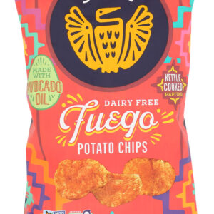 SIETE: Chips Potato Fuego, 5.5 OZ