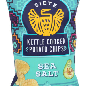 SIETE: Chips Potato Sea Salt, 5.5 OZ