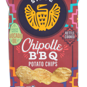 SIETE: Chips Potato Chipotle Bbq, 5.5 OZ