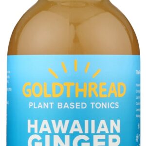 GOLDTHREAD: Plant Based Tonic Hawaiian Ginger, 12 oz