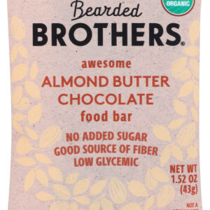 BEARDED BROTHERS: Almond Butter Chocolate Bar, 1.52 oz