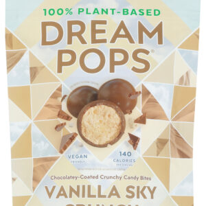 DREAM POPS: Bites Choc Crnch Van Sky, 3 oz