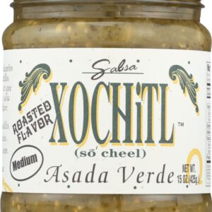 XOCHITL: Salsa Asada Verde Medium, 15 oz