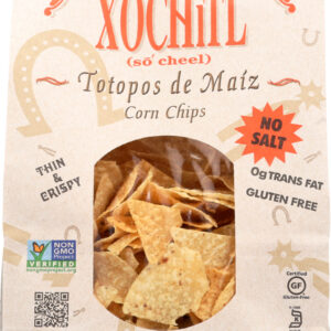 XOCHITL: Corn Chips Unsalted Mexican Style, 16 oz