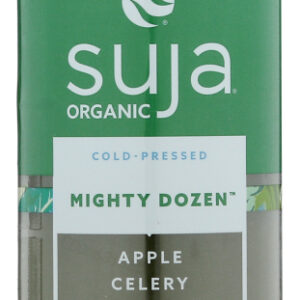 SUJA: Essentials Organic Fruit & Vegetable Juice Smoothie Mighty Greens, 12 oz