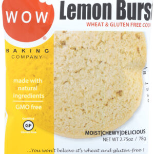WOW BAKING: Cookie Gf Lemon Burst Ss, 2.75 oz
