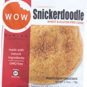 WOW BAKING: Cookie Gf Snickrdoodle Ss, 2.75 oz
