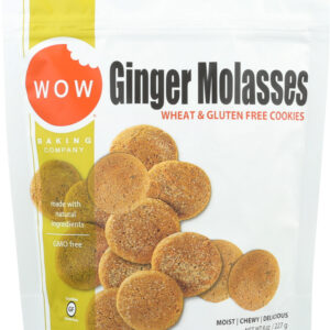 WOW BAKING: Cookie Gf Molasses Bg, 8 oz