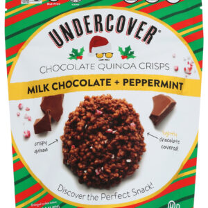 UNDERCOVER QUINOA: Crisp Quinoa Mlk Chc Pprm, 2 oz